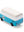 Holzbus VW T1 Rauchblau von Candylab Toys, 8,4 cm lang