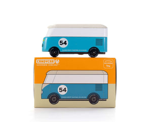 Candylab Toys VW T1 Rauchblau mit wasserbasierten Farben