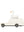 Candylab Toys Weisser Schwanenwagen aus Holz von der Seite