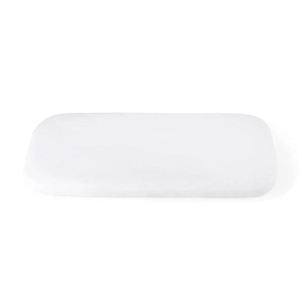 Jersey-Fixleintuch für Beistellbett Weiss