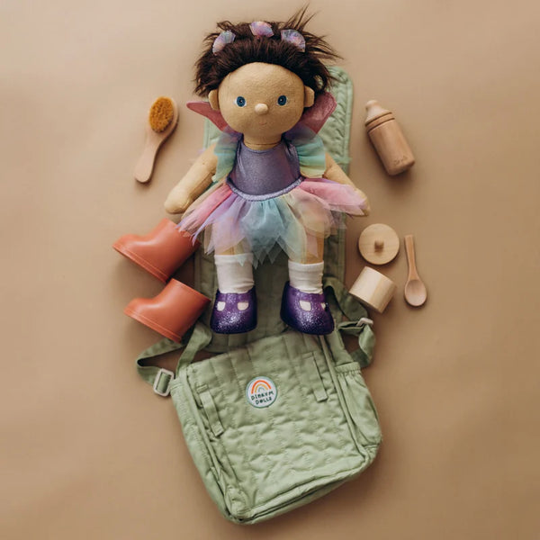 Konvertible Puppen-Wickelset Carrie Sage