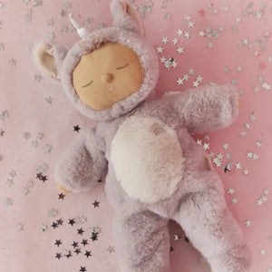 Cozy Dinkum Sweetpea, Glitzerflügel im Detail