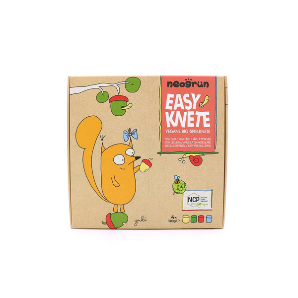 4er Set Bio-Easy-Knete vegan "Yuki"