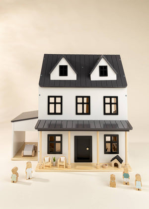 Zimmerpflanze und Wasserschale von Coco Village fürs Puppenhaus