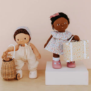 Olli Ella Dinkum Doll Kleiderset Prairie Floral | Zubehör für Puppen & Puppentheater | Beluga Kids