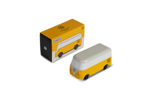 Candylab Toys VW Mini gelb Holzauto Detailansicht