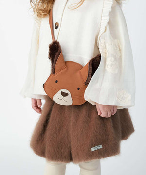 Eichhörnchen mit flauschigem Schwanz auf der Britta Tasche von Donsje