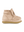 Hasenohren aus weichem Faux Fur am Donsje Babyschuh im Detail