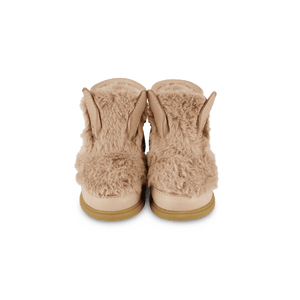 Paar Roumi Babyschuhe von Donsje aus Leder und Faux Fur