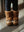 Donsje Wadou Winterstiefel Alpaca Beige – Seitenansicht mit Lederdetail