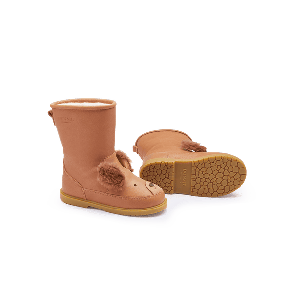 Donsje Wadudu Exclusive Winterstiefel Squirrel Fudge – Sohle und Profil