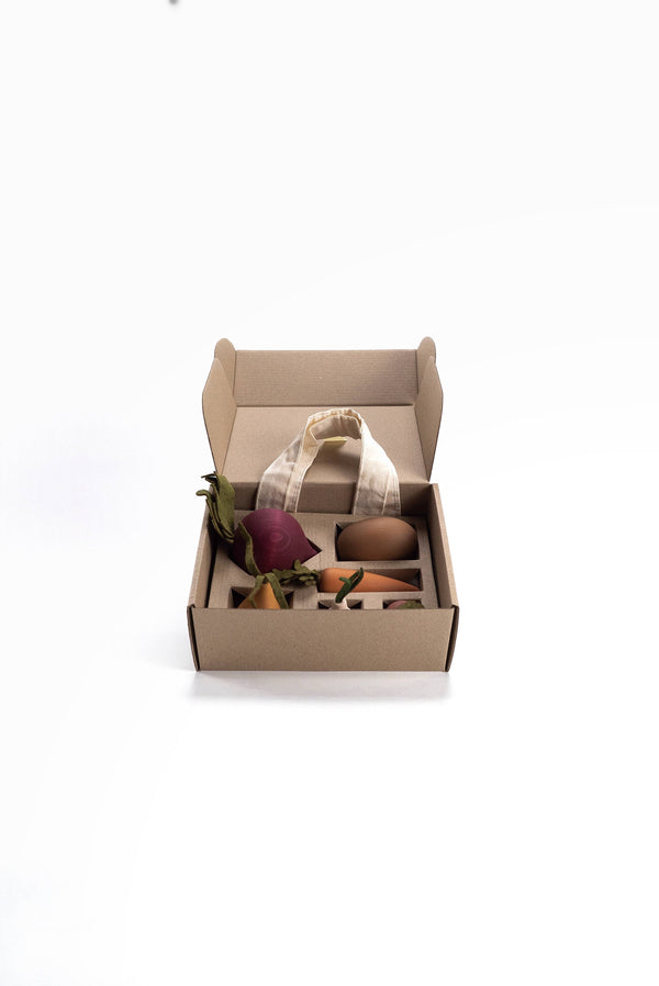 Gemüse Spielzeug-Set aus Holz