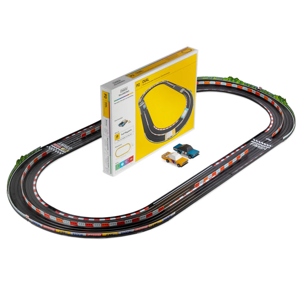 Circuit de course ovale