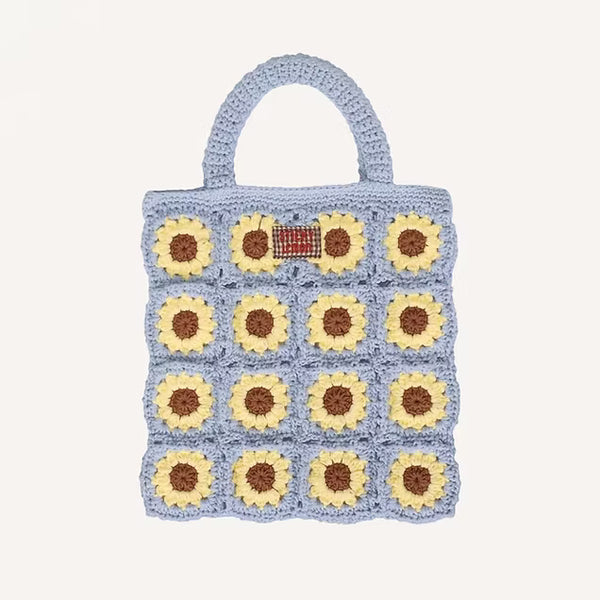 Stricktasche Flower willow basket