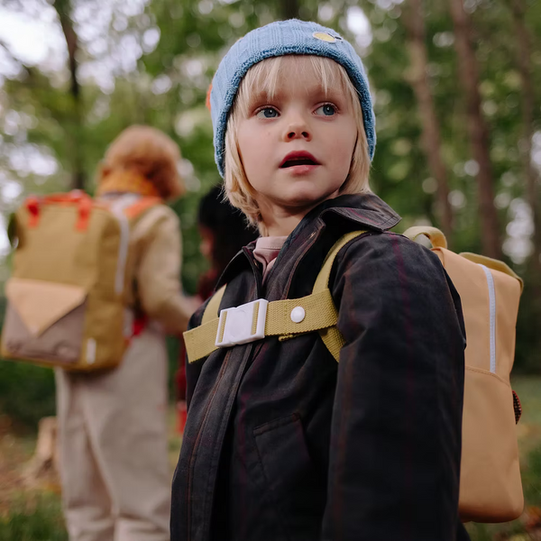 Panier en osier avec sangle de poitrine