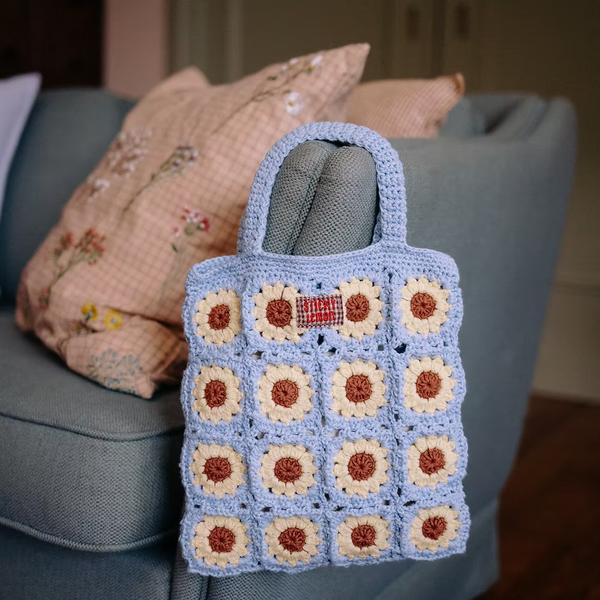 Stricktasche Flower willow basket
