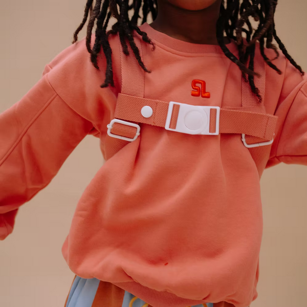 Panier en osier avec sangle de poitrine