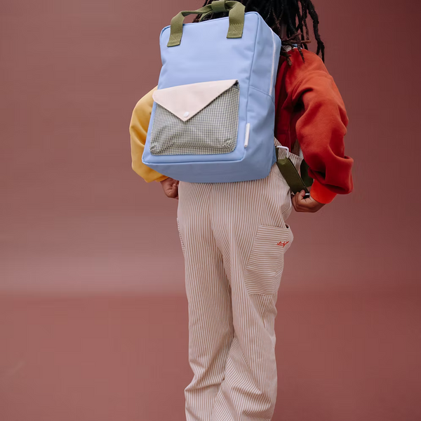 Sac à dos enfant Medium Enveloppe Bleu nuage