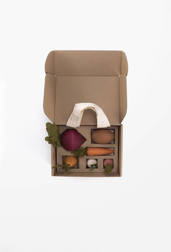 Gemüse Spielzeug-Set aus Holz