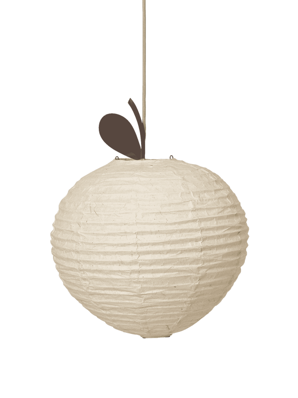 ferm LIVING Apple Lampenschirm aus Washi-Papier, Ø 41,4 cm