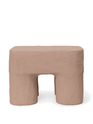 Podo Kinderstuhl in Rose von ferm LIVING, 34 × 25 × 28 cm