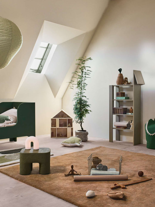 Toro stapelbares Haus von ferm LIVING im Kinderzimmer