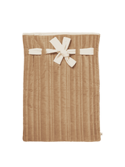 Vari Quilted Baumwoll-Sack Velvet Tan
