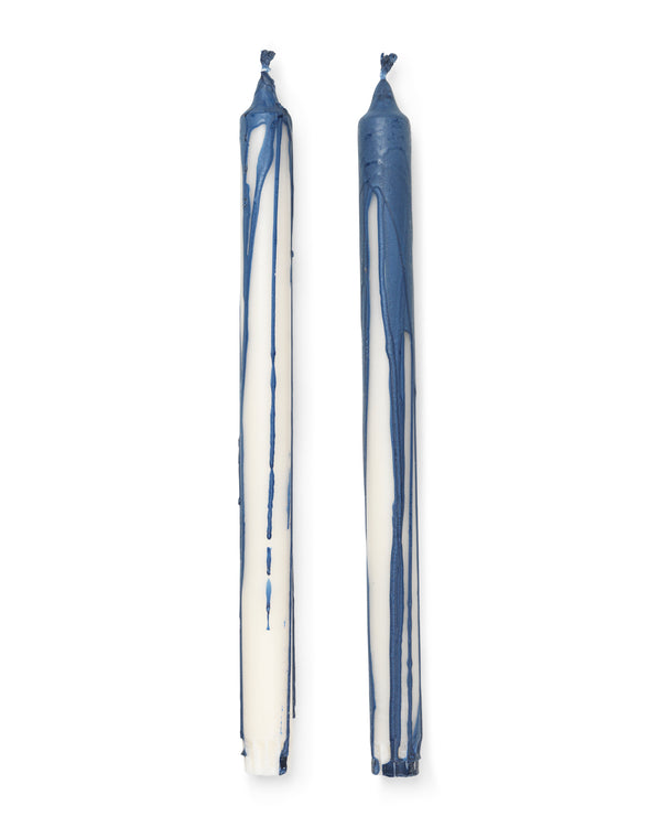 2-Pack Dryp-Kerzen Blau