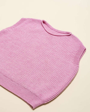 Hvid Harvey Merino-Weste Cotton Candy in den Grössen 2-4 und 4-6 Jahre