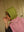 Hvid Balaclava Sturmhaube in Lime Pop und Cotton Candy, Grösse 3-5 Jahre