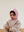 Hvid Balaclava Sturmhaube Cotton Candy aus 100 % Merinowolle