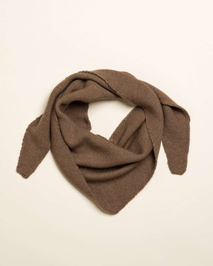 Hvid Triangle Schal Josephina Mocha