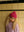 Hvid Beanie Fonzie Rippstrickmütze Fuchsia, weitere Ansicht