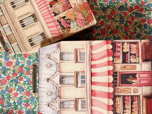 Kleiner Kartonkoffer des Konges Sløjd Sets Little Boutique