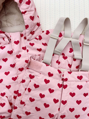 Schneehose Mismou Amour Pink – Windschutz im Bein