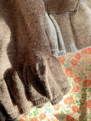 Cathy Strickpullover Brown Melange von Konges Sløjd im Farbvergleich