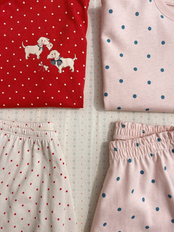 Ensemble Famo Fit Pirouette Dot / Rose Croele