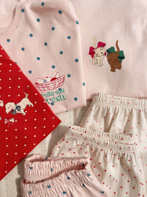 Konges Sløjd Famo Fit-Set Fraise Dot – seitlich