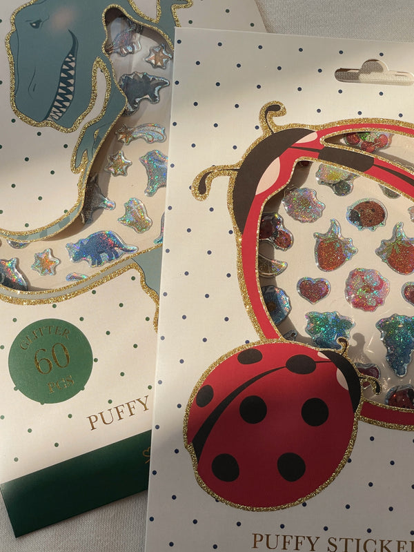 Puffy Stickers Ladybug