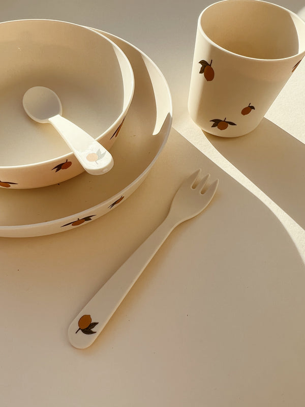 PLA Geschirrset Lemon