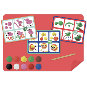 Floss & Rock Clay & Play Jungle, Dschungeltiere aus Knete