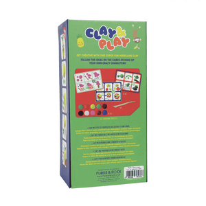 Floss & Rock Knetset Jungle, 6 Töpfe Knete, ab 6 Jahren