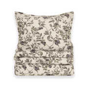 Parure de lit en mousseline Prune