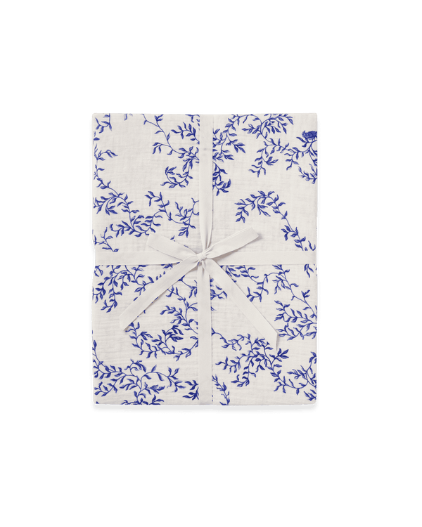 Garbo&Friends Musselin-Fixleintuch mit Jardim-Print