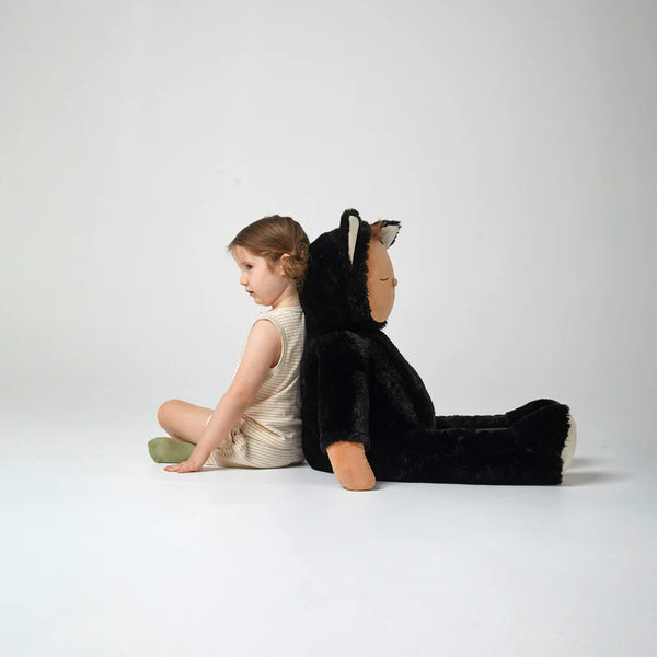 Riesen-Cozy Dinkum Black Cat Nox