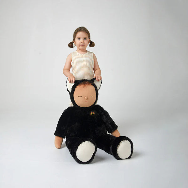 Riesen-Cozy Dinkum Black Cat Nox