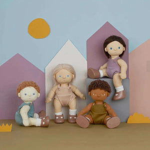 Olli Ella Puppe Bitsy, Gesicht und Haare im Detail
