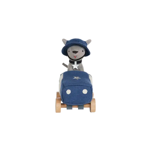 Olli Ella Holdie Dog Officer Blue | Kuscheltiere | Beluga Kids