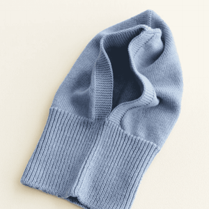 Hvid Sturmhaube Balaclava in Light Blue, Seitenansicht