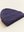 Hvid Beanie Fonzie Purple, Detail der Strickstruktur